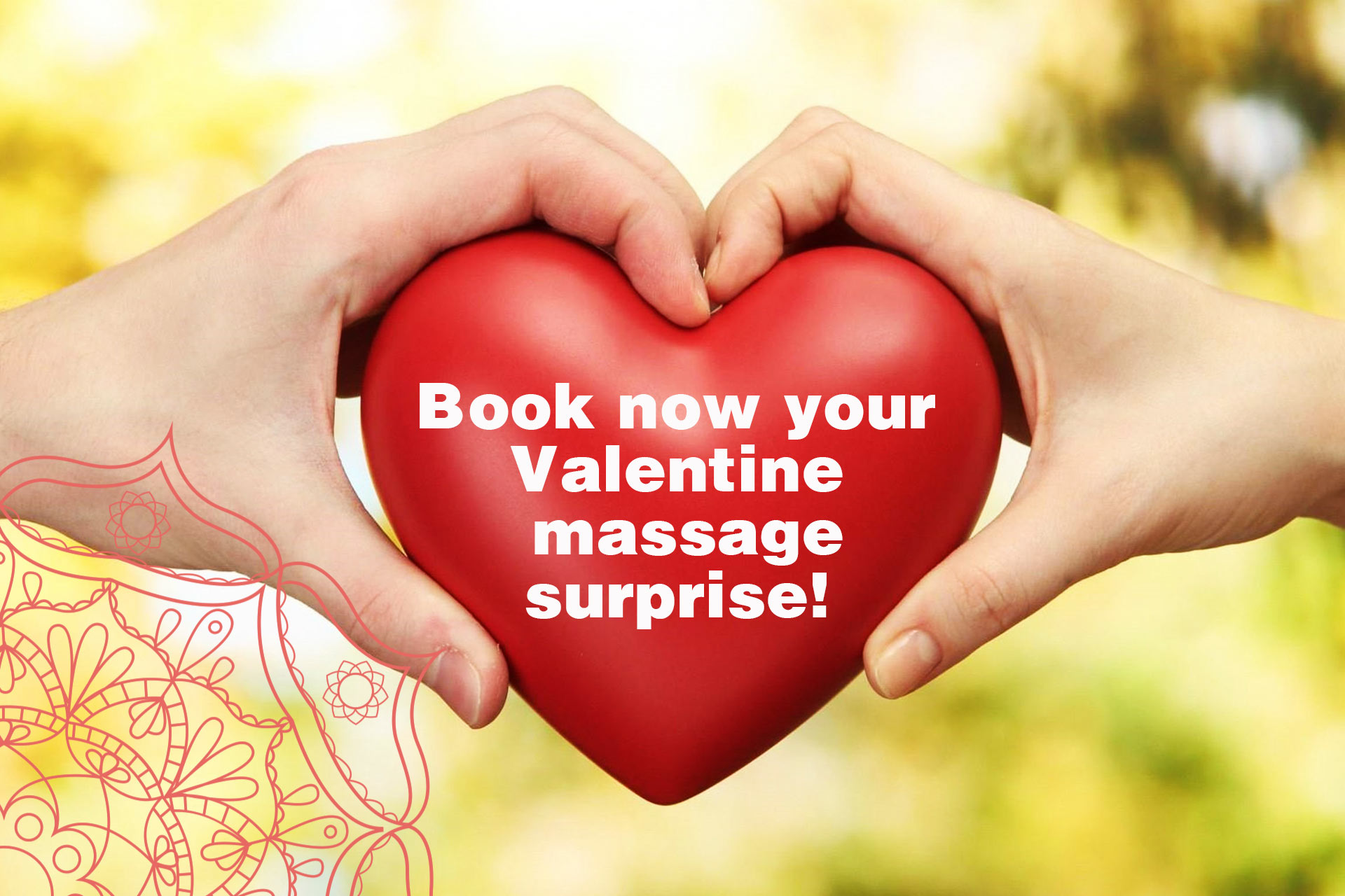 St. Valentine discount for couples! January 30th - February 18th 2018